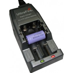 Cargador de 2 Baterias de Litio Ultrafire WF139