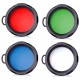 Filtros de colores 63mm para Linterna Ultrafire UF-T60