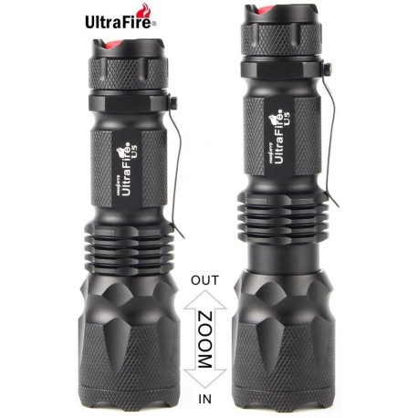Linterna Ultrafire Zoom U5