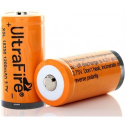Batería Ultrafire XSL18350 3.7v.1200mA Protegida