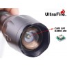 Linterna ULTRAFIRE ZOOM A100 XP-E 