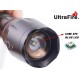 Linterna ULTRAFIRE ZOOM A100 XP-E 