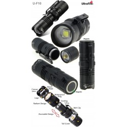 Linterna Zoom ULTRAFIRE UF10