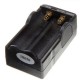 Cargador 2 bahías para 18650 USA