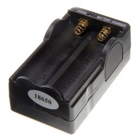 Cargador 2 bahías para 18650 USA