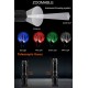 Linterna Zoom Led Multi color Ultrafire