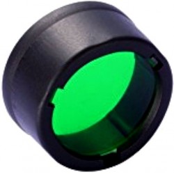 Filtros de colores 25mm para Linterna UFT20, SR180 : Opciones - Verde