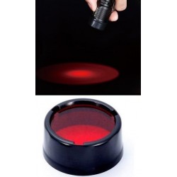 Filtros de colores 25mm para Linterna UFT20, SR180