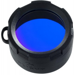 Filtros de 34mm Polarizados para Linternas A100 y A200 : Color - Azul