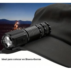 Linterna USB-Compacta F350 con Batería 18650