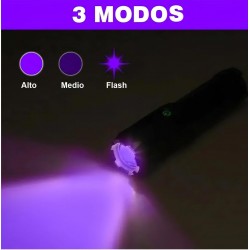 Linterna USB-Compacta S312-UV