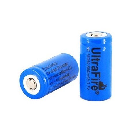 Batería Ultrafire 16340 3,7V 880mA