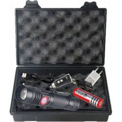 Linterna USB-Zoom SR180 800 Lm