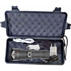 Linterna Zoom. USB 1400 lúmenes