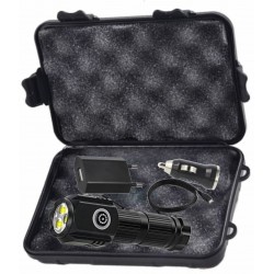 Linterna USB-Compacta F350 con Batería 18650