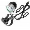 Linterna de Bicicleta y Casco Ultrafire USB T6