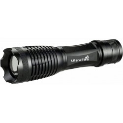 Linterna Led 800Lm. Luz Blanca y UV