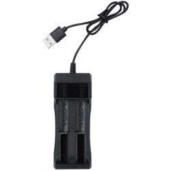 Multi Cargador de 2 y 4 bahías. USB de Baterías Litio, NiMh, NICd