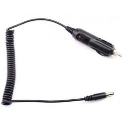 Cable mechero Espiral 12v para Cargador Ultrafire WF-139