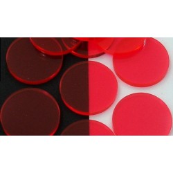 Filtros acrílicos Rojo