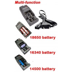 Cargador de 2 Baterias de Litio Ultrafire WF139