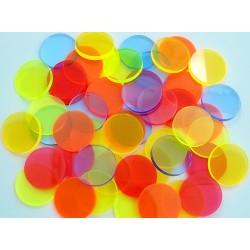 Filtros acrílicos de 40mm para linternas