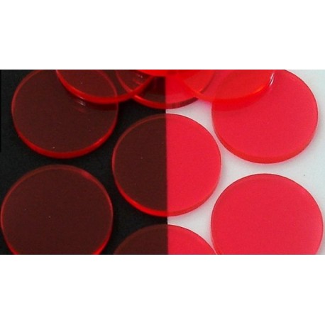Filtros acrílicos Rojo