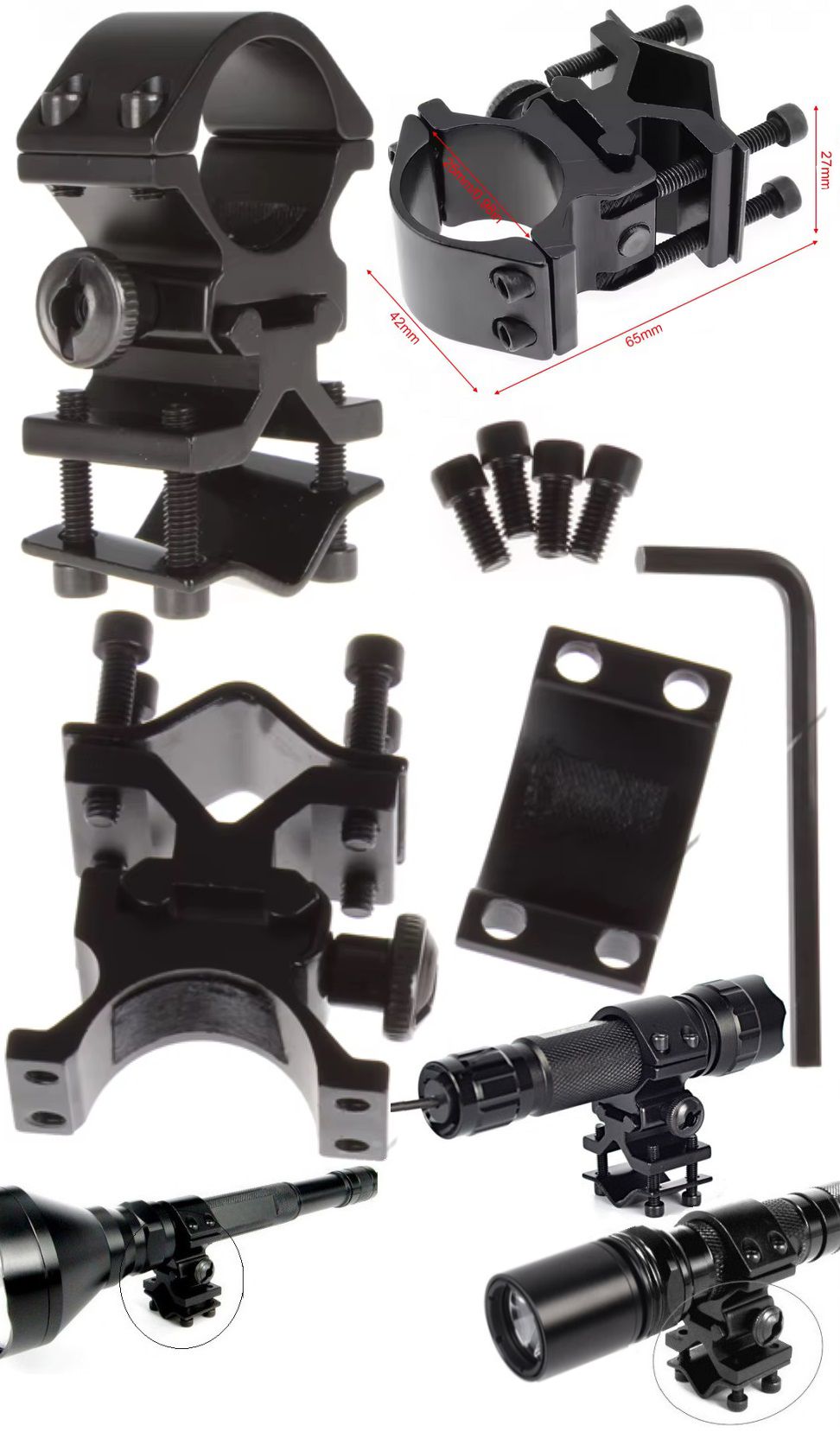 Montura Carril Picantiny 20mm