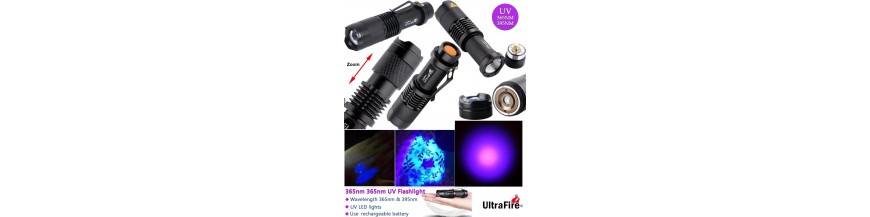 Linternas Ultravioleta UV